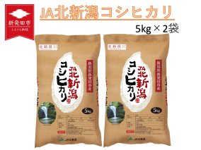 D04　ＪＡ北新潟コシヒカリ5㎏×2袋（特別栽培米）