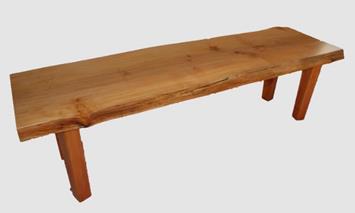 【38】座卓（テーブル）ハン・一枚天板【厚さ約4.2cm】
