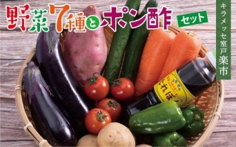 ＲＫ００８野菜７種とポン酢セット