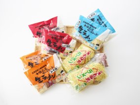 北海道産小麦粉の麺セット