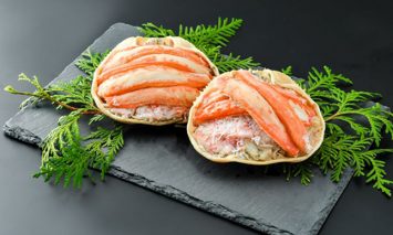 【数量限定】網走前浜産 本ズワイガニ甲羅盛り【かに肉100g×2】