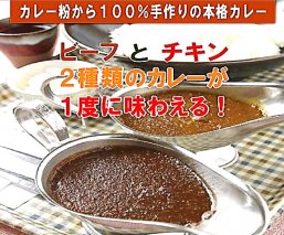 カレーハウスあんくるのビーフ＆チキン　冷凍カレーセット（200g×10袋）
