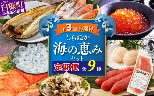 しらぬか海の恵みセット'23-'24 (年3回定期便) | クチコミで探すなら